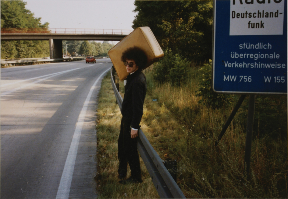 attila szucs, on the way to Hannover, 1989
