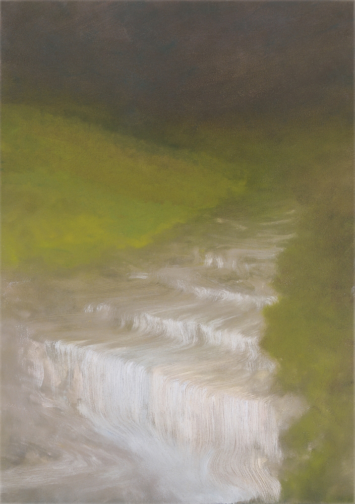 waterfall o,c.  70x50cm 1999