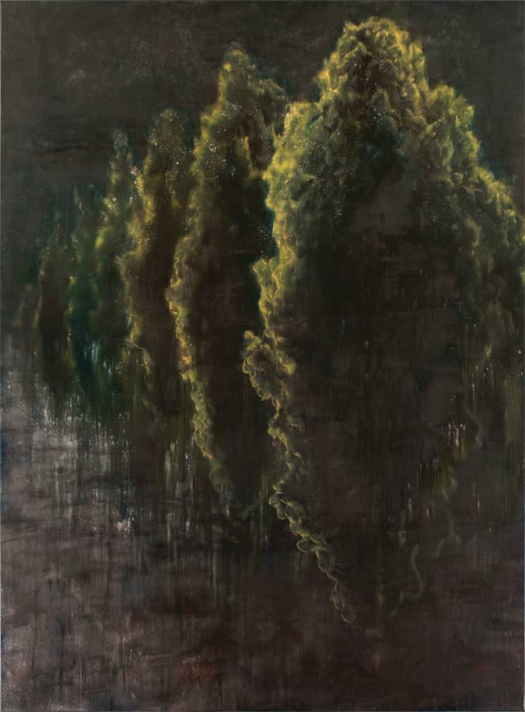 attila szucs, ghost-bushes o,c. 190x140cm. 2011