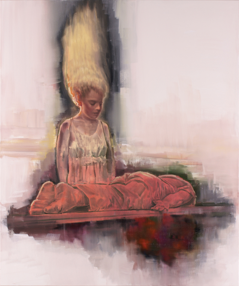 attila szucs, evocation, oil on canvas, 175x145cm. 2013