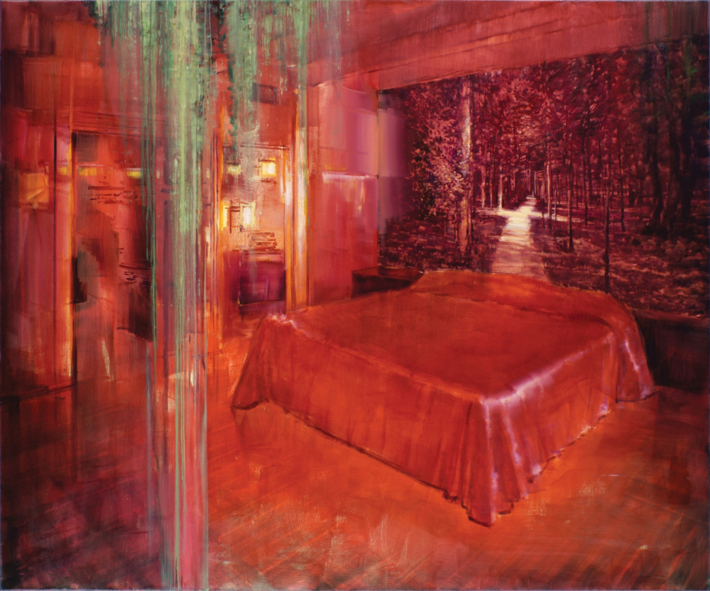 the red room, oil on canvas, 200x240cm. 2015