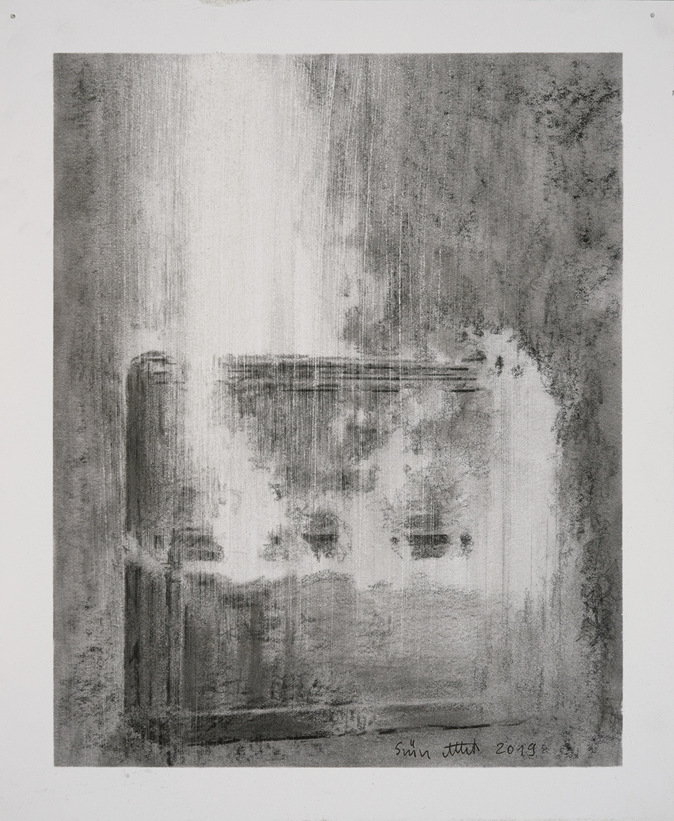 Drawing, graphite  on paper, 23x19cm 2019 03 12