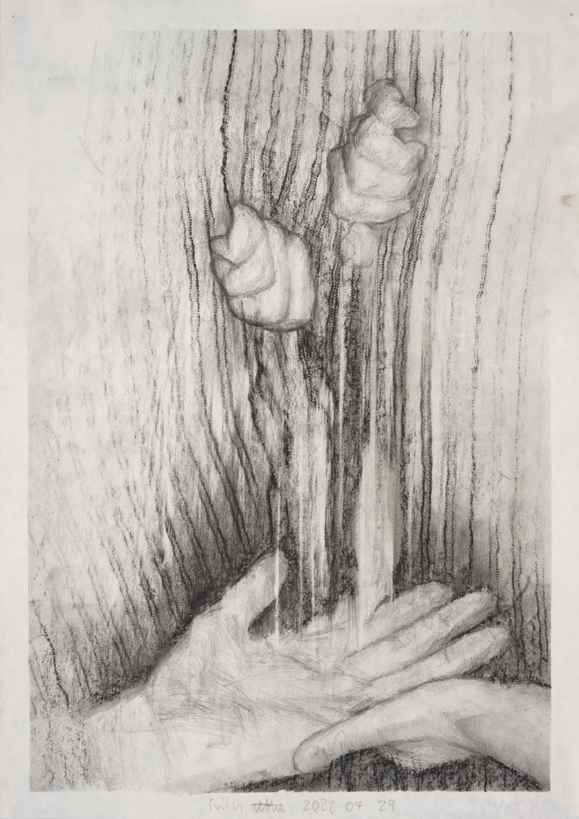 Drawing, graphite on paper, 42x29,7cm 2022 07 29