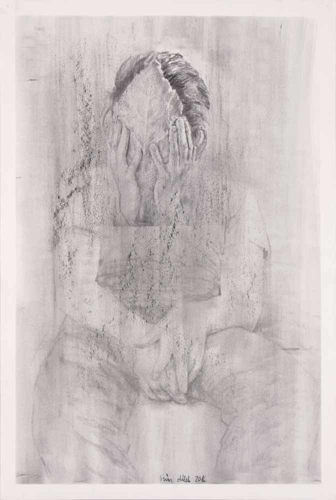 Attila Szucs Drawing, graphite on paper, 42x29,5cm 2016 02 09