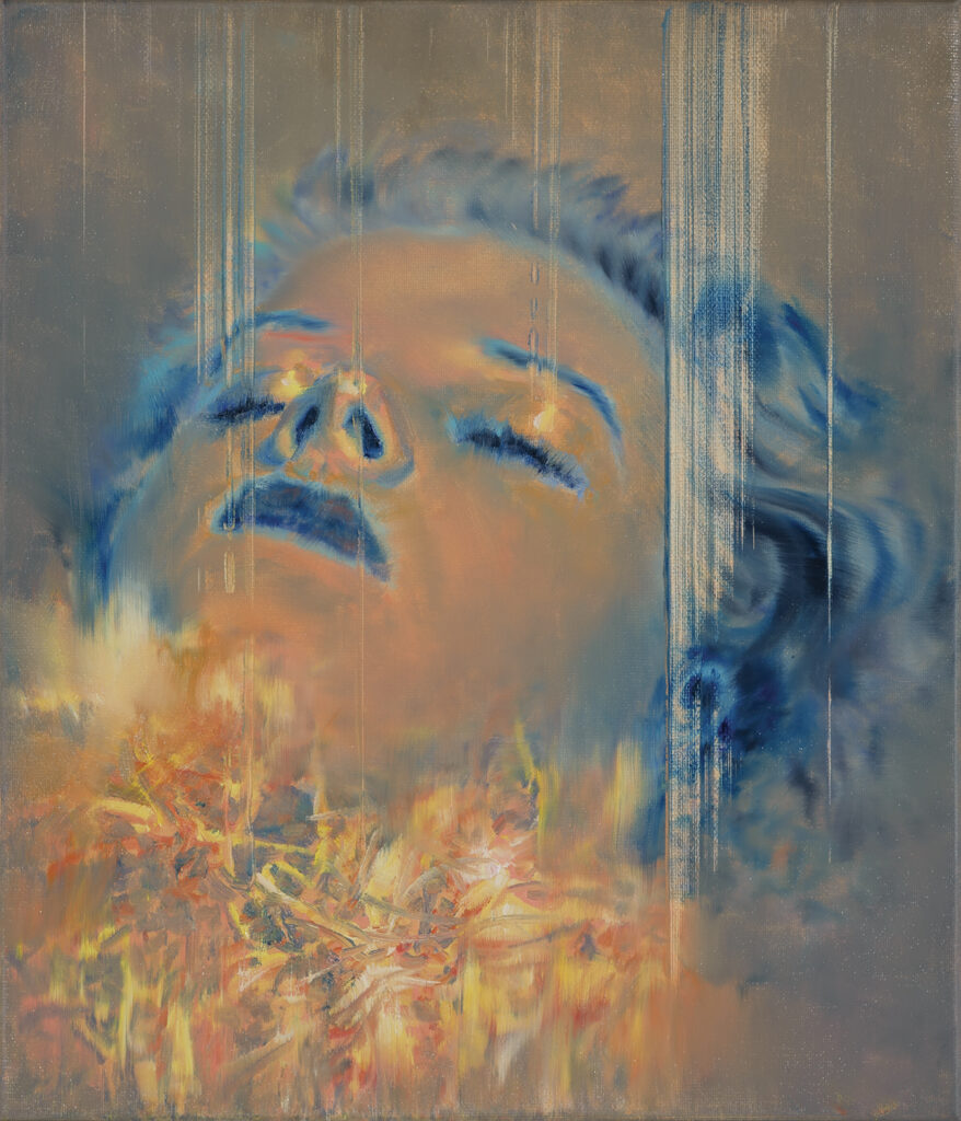 Lupe Vélez is dead, oil on canvas, 35x30cm. 2026