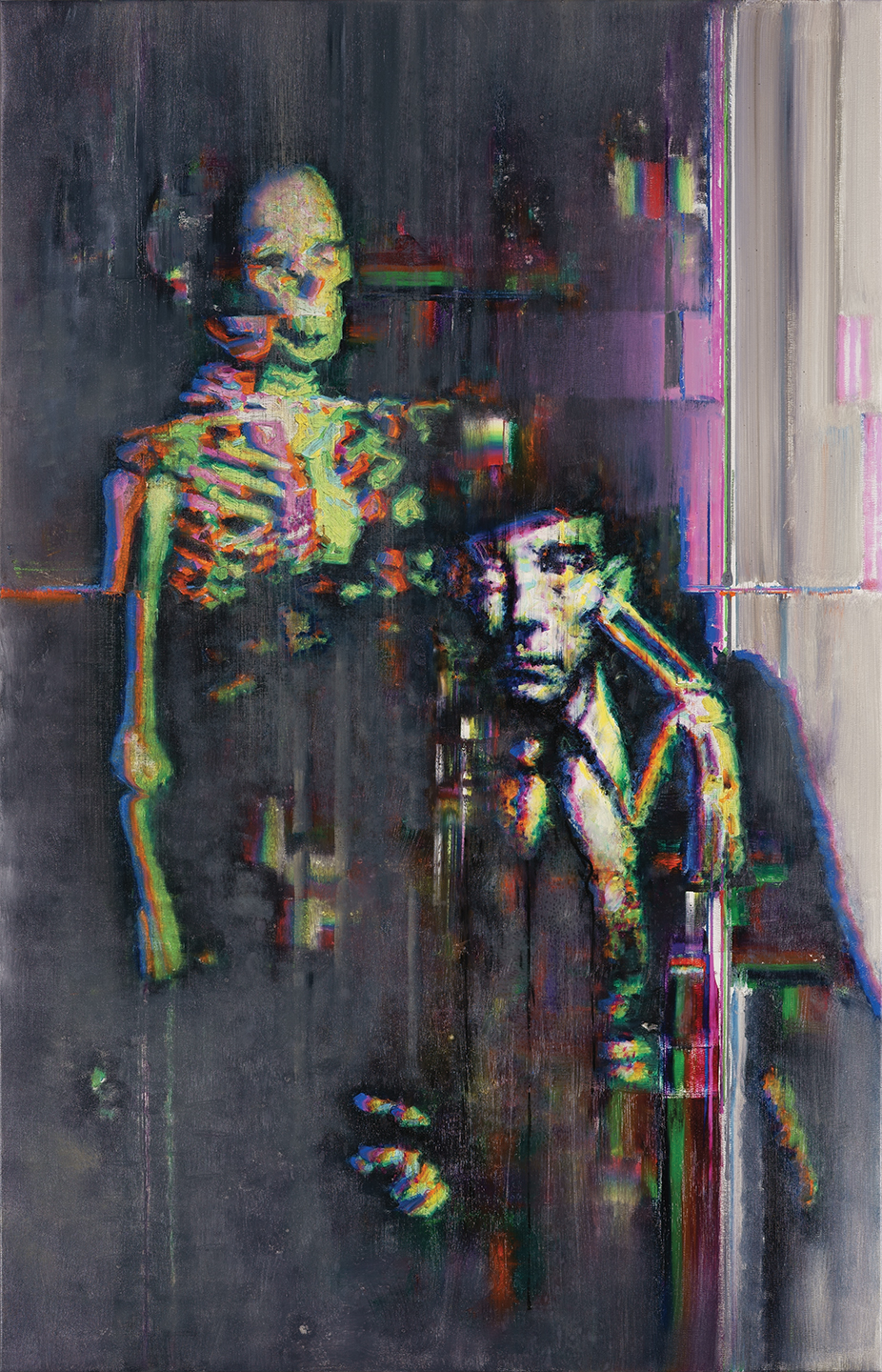 Never-ending friendship, oil on canvas, 119,5x75,5cm. 2026